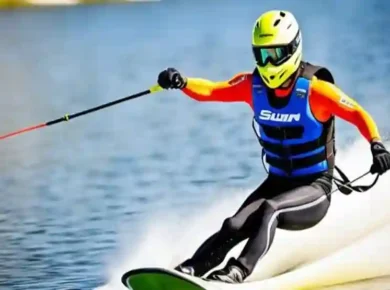 A Water Skier on Florida Waters